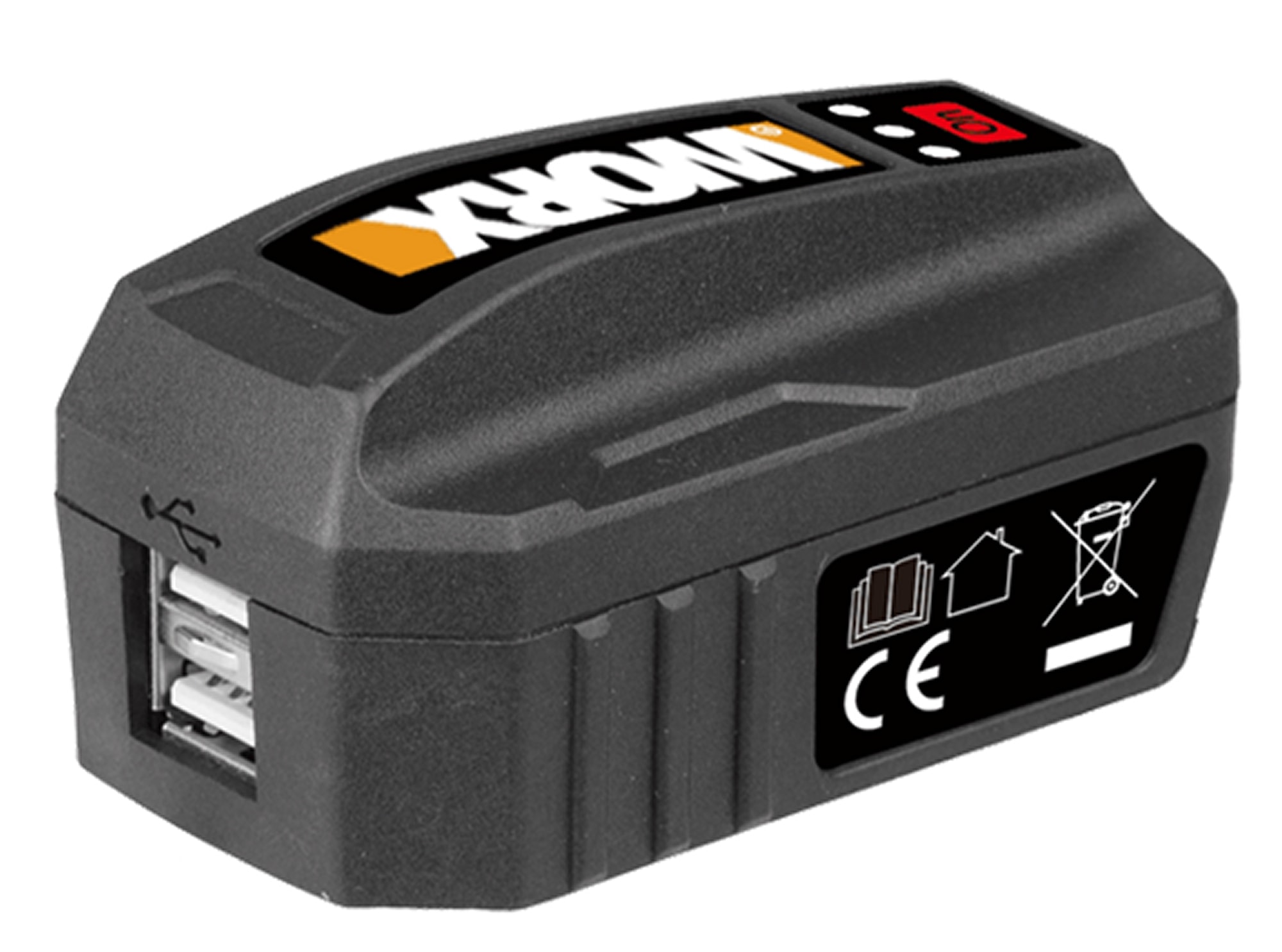 Worx USB Adapter WA4009 för Worx batterier -