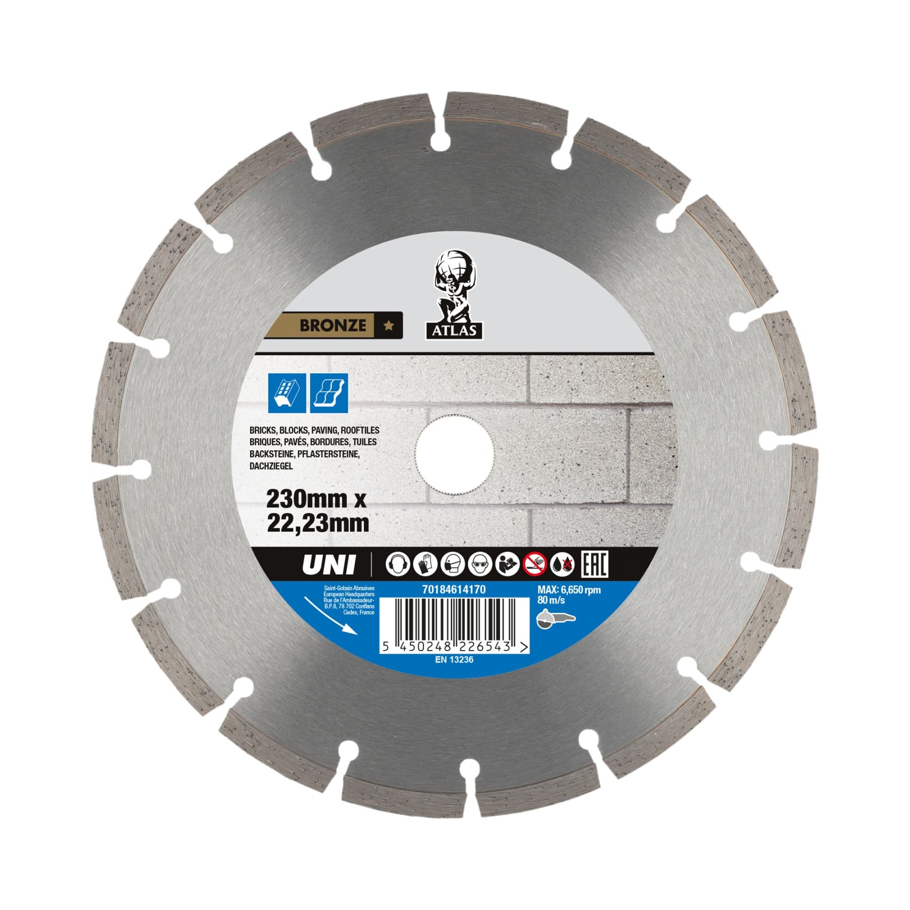Norton Diamantkapskiva Atlas