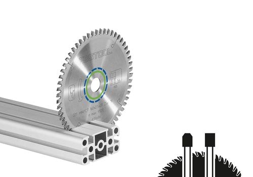 Festool Sågklinga HW 160x2,2x20mm TF52 -5° Aluminium/Plastics
