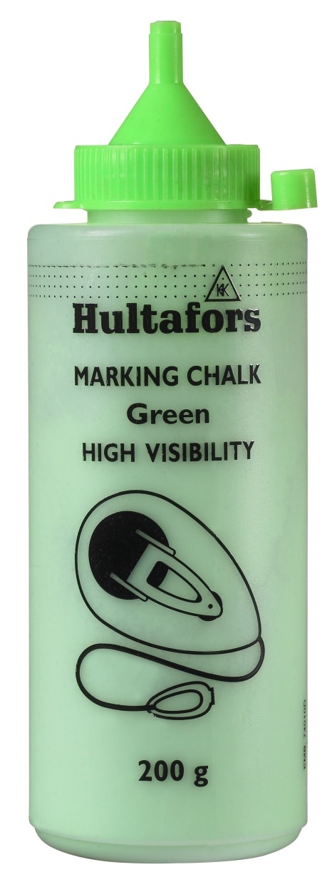 Hultafors Snörslåkrita 200g High Viz Grön