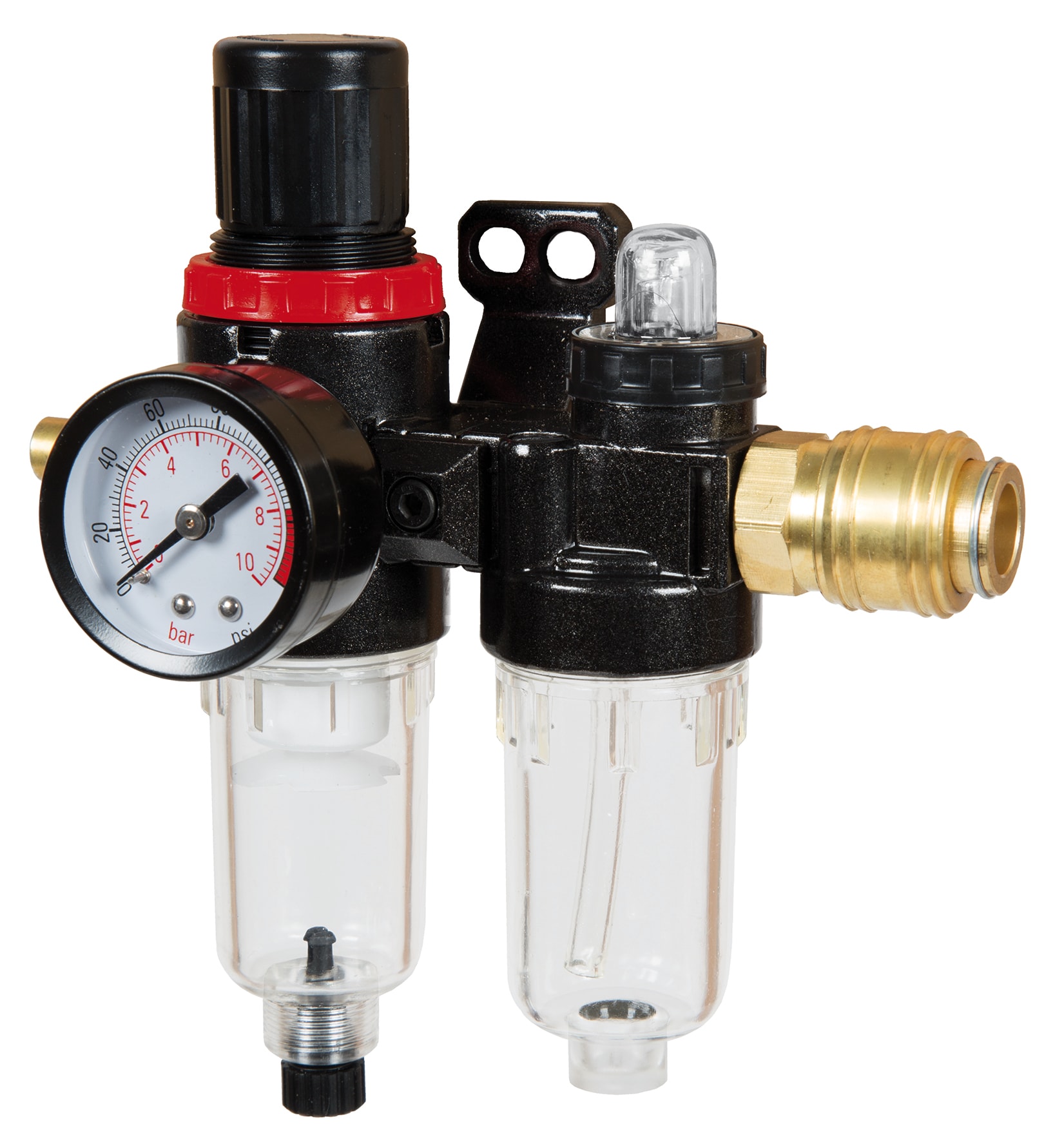 Einhell Tilbehør til luftkompressor, kombi R 1/4" filter/oljesmører