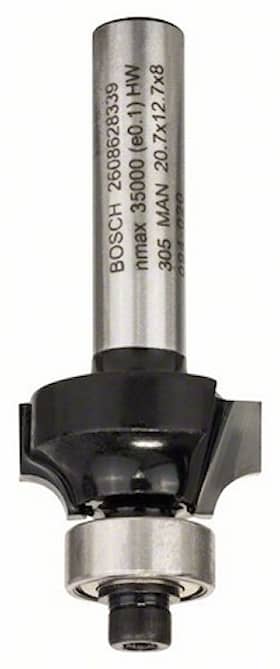 Bosch Pyöristysjyrsin, 8 mm, R1 4 mm, L 10,5 mm, G 53 mm