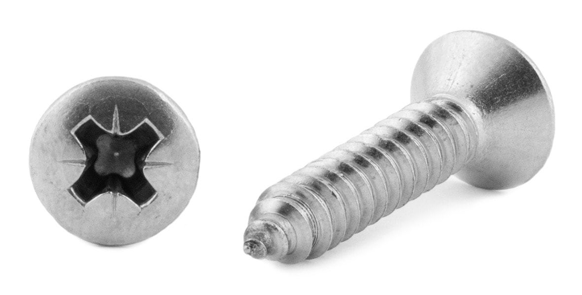 Arvid Nilsson KFXS ISO7051 FZB ST4,2x13 PZ2 Plåtskruv Spets 1000-pack -