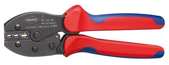 Knipex Presstång 9752 PreciForce 220mm för oisolerade kabelskor