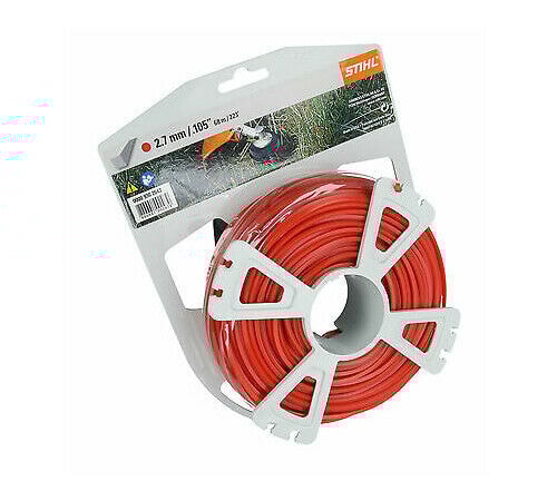 Stihl Trimmertråd kvadratisk, Ø 2,7 mm x 32 m Trimmertråd