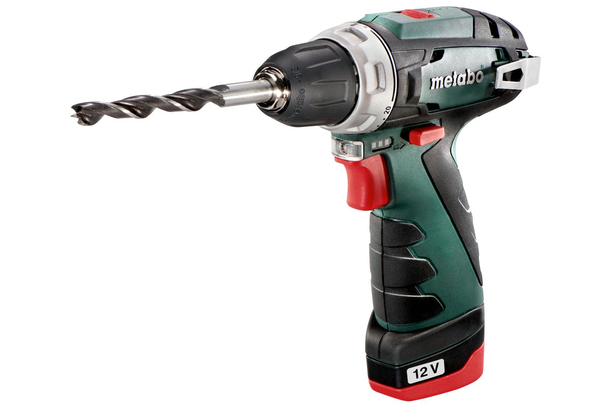 Metabo Skruvdragare PowerMaxx BS 12V med 1x2Ah batteri och laddare