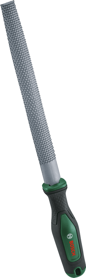 Bosch Halvrund Rasp Trä 200mm Grön