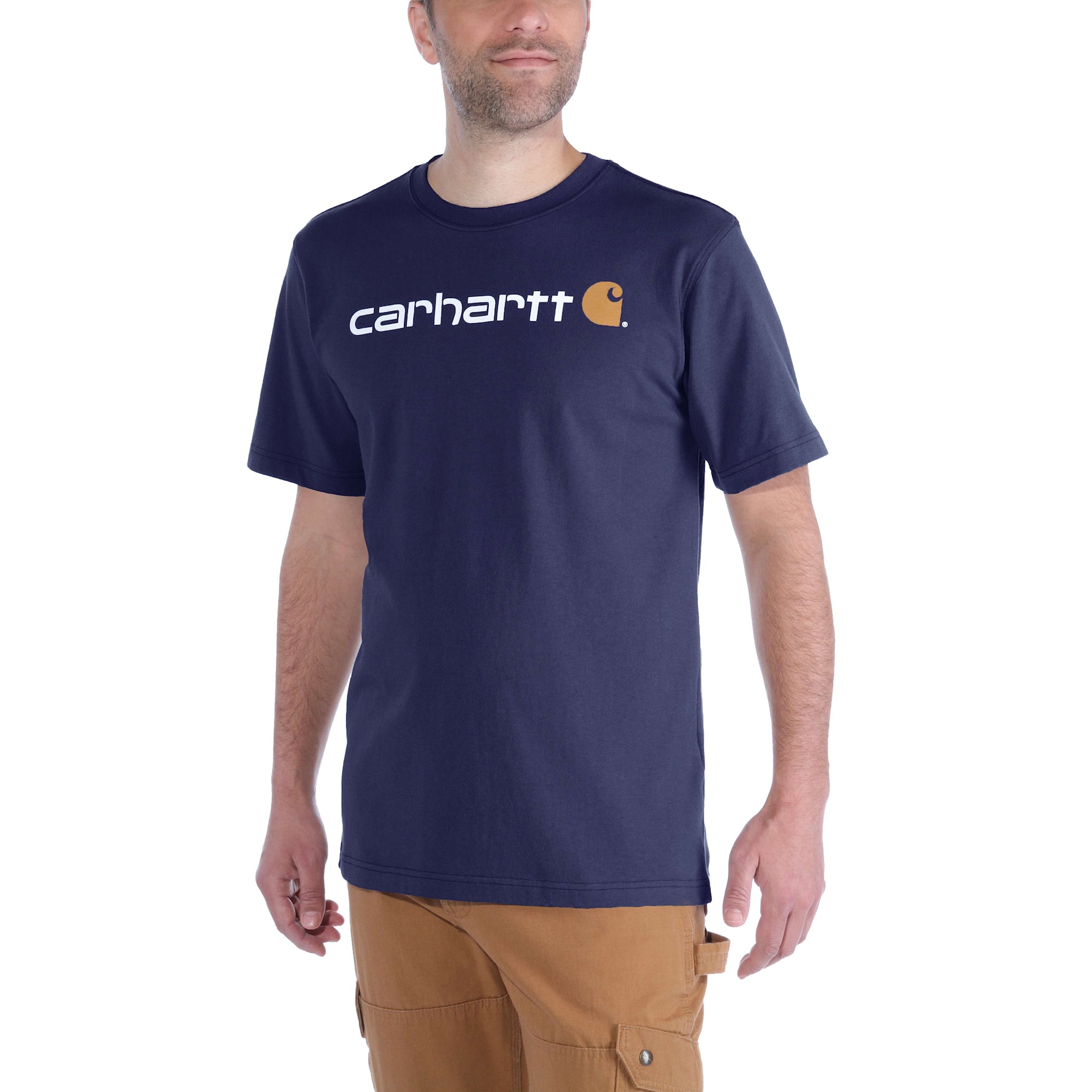 Carhartt Core T-Shirt Herr Navy