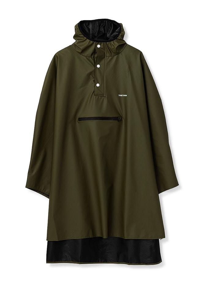 Tretorn Regnponcho Grön -