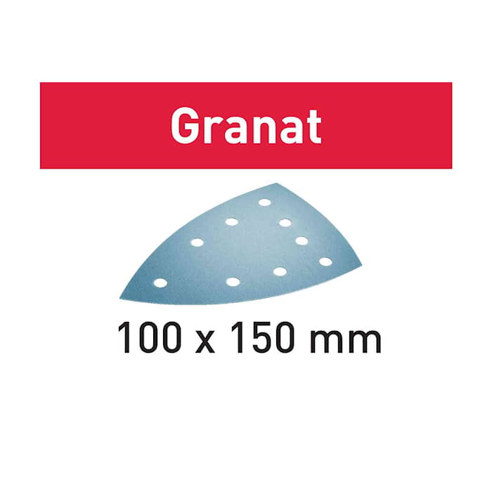 Festool Slippapper STF DELTA/9 P40 GR/10 Granat