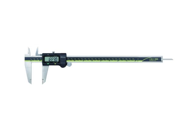 Mitutoyo ABSOLUTE AOS Digimatic Caliper 500-193-30 0-12in, 0,0005in, flat stang, friksjonsrulle