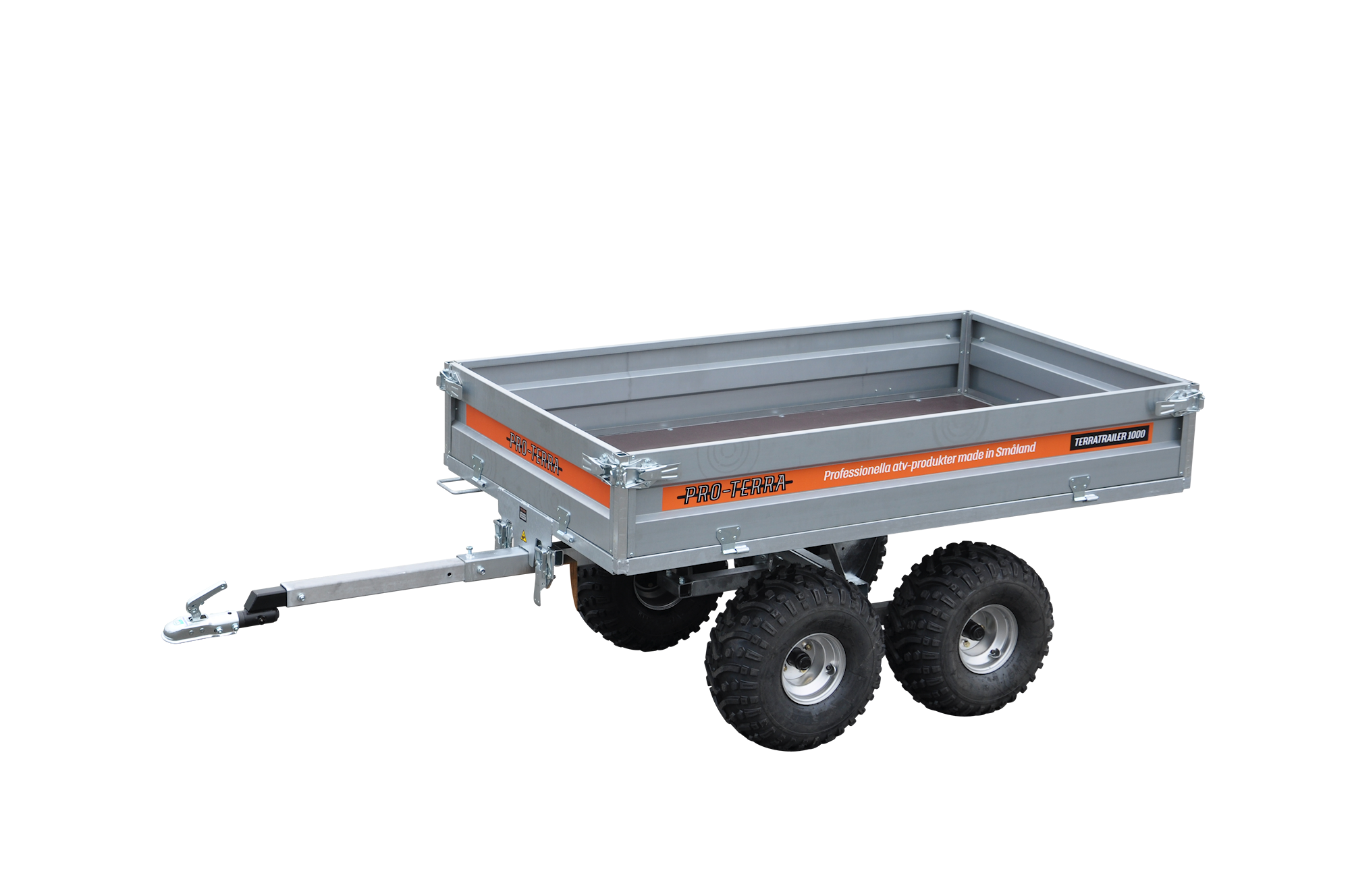 Pro Terra TT1000 Tippbar Flakvagn