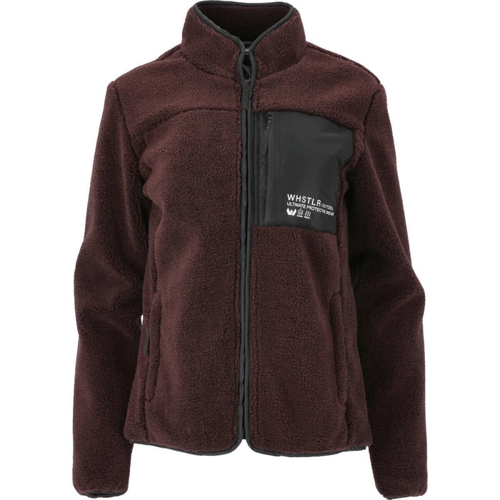 Whistler Sprocket W Teddy Fleece Jacket Fudge 36 -