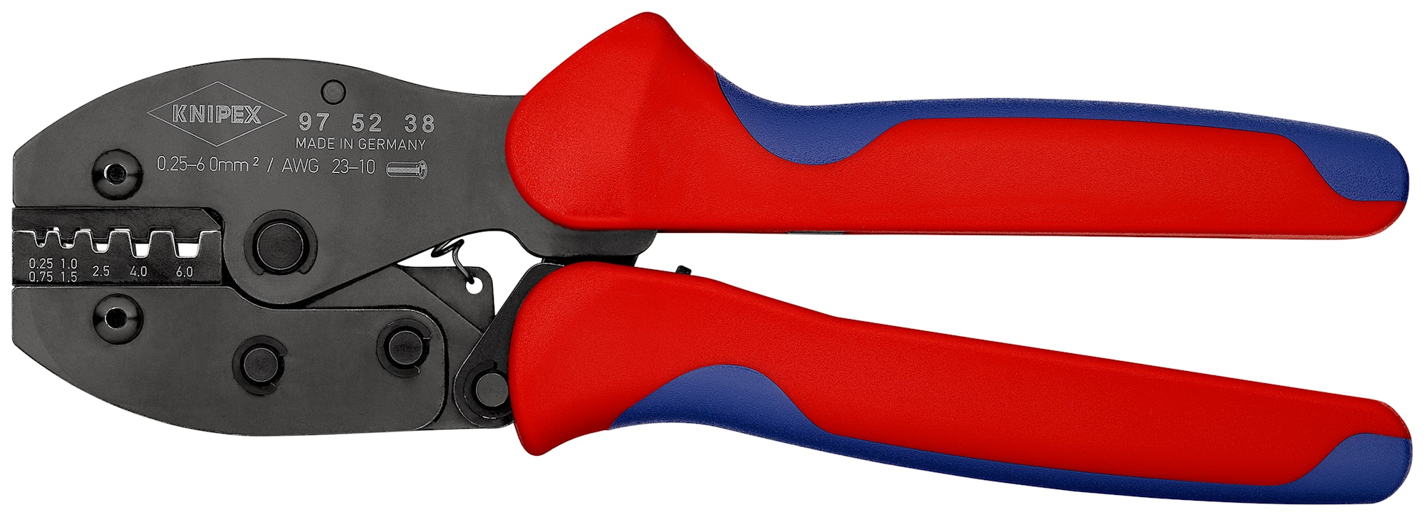 Knipex Presstång 975238 PreciForce 220mm 0,25-6mm², för ändhylsor