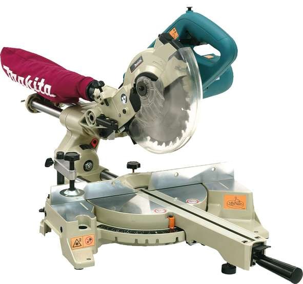 Makita KAPP-/GJÆRINGSSAG 1 010 W, 190 mm, 6 000 min⁻¹