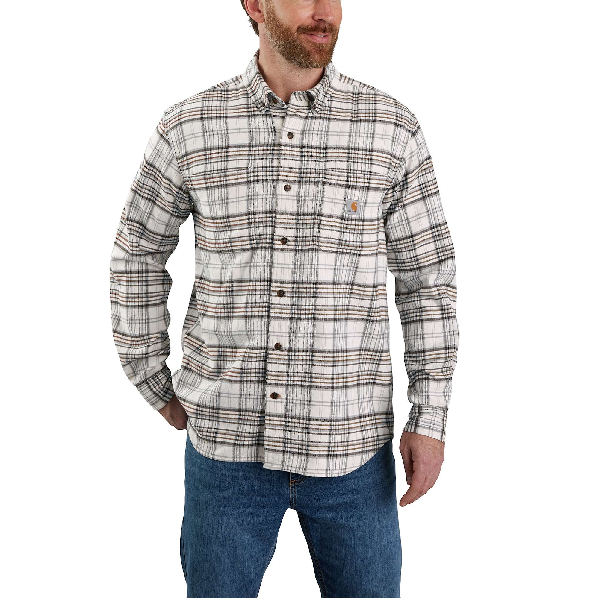 Carhartt Midweight Flannelskjorta Herr Malt