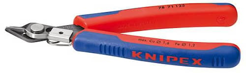 Knipex Elektronikavbitare 7871125 Super-Knips 125mm utan fasett, trådklämma