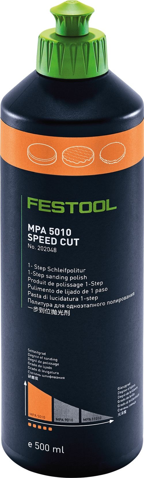 Festool Polermedel MPA 5010 Orange 500ml