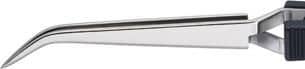 Knipex krysspincett 929590 160 mm, buet flat, rustfritt stål