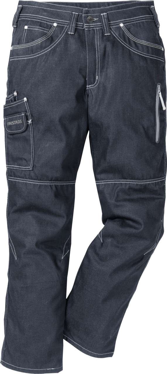Fristads Servicebukser i Denim 273 DY Indigoblå D116