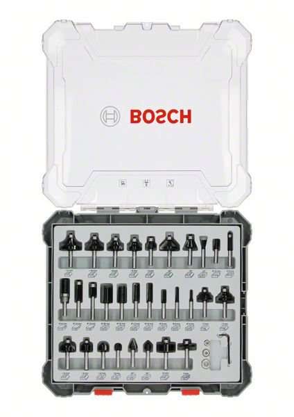 Bosch Jyrsinteräsarja HM Mix 8 mm, 30-os.