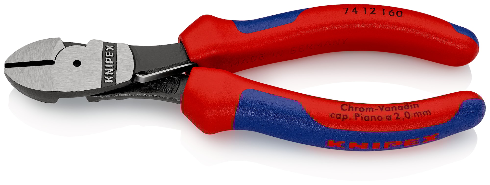 Knipex Kraftsidavbitare Komfort med returfjäder