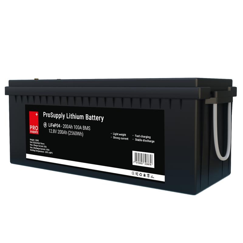 Pro Supply Ritar Litiumbatteri 12V 200Ah