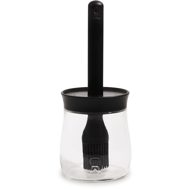 Marinadglas Weber Original med Silikonpensel