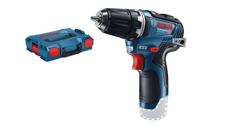 Bosch Borrskruvdragare GSR 12V-35 utan batteri och laddare i L-BOXX