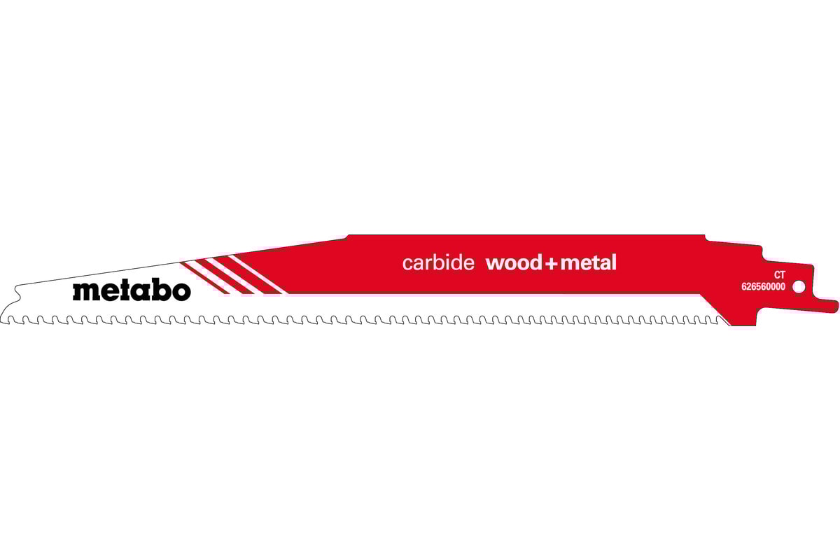 Metabo Tigersågblad "carbide wood + metal" 225 x 1,25 mm
