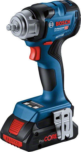 Bosch Slagnøgle GDS 18V-320 C 2X4Ah Pc Lb