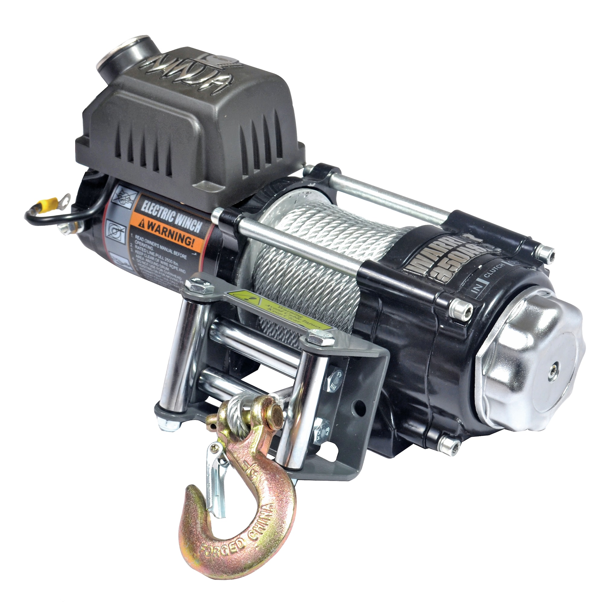 Warrior Winches Ninja 3500 Vinsch, 12V Stålvajer -