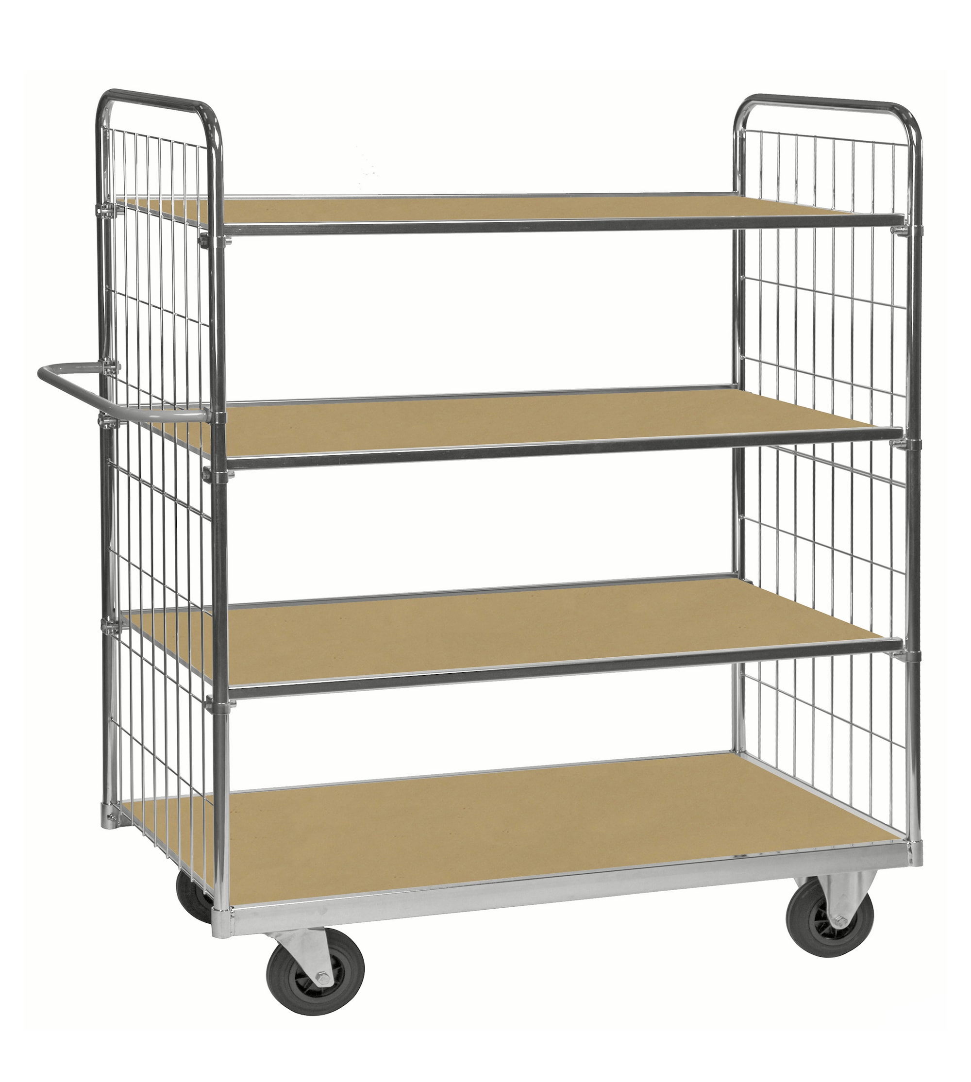 Hyllyvaunu KM9000-4XL-ESD, Sarja 9000, ESD, 1790x650x1695 mm, sähkösinkitty