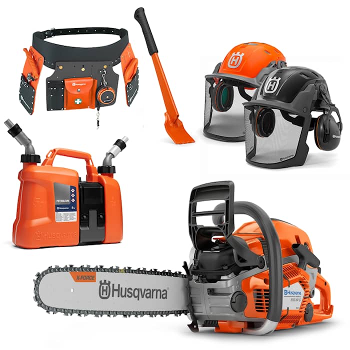 Husqvarna 550XP Mark II Ammattilaisen Paketti