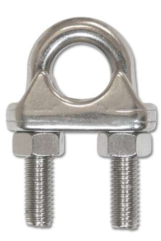 Bema Wireklammer, rostfri 5mm (3/16'')