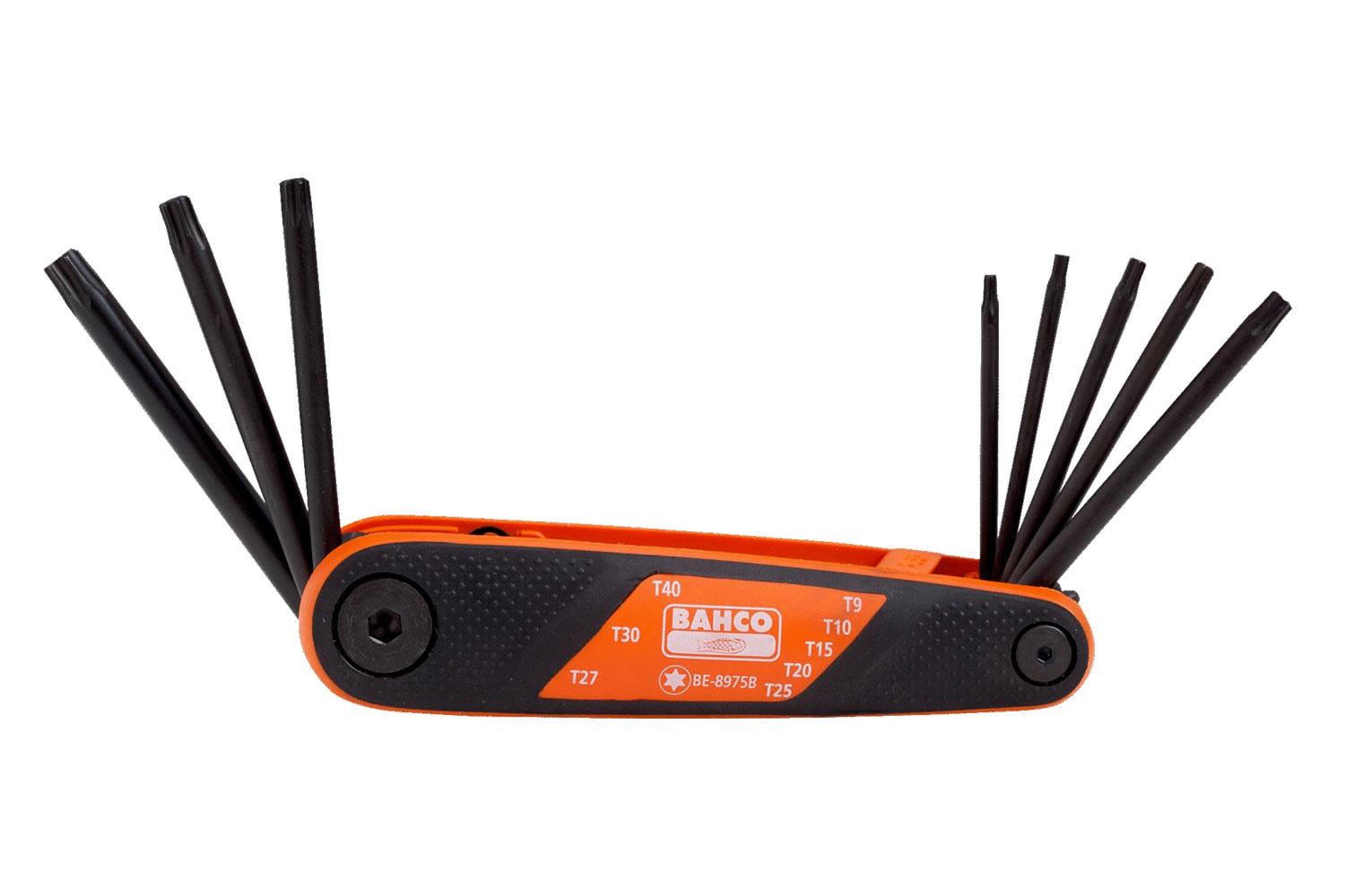 Bahco Torxnyckel BE-8975B i sats T9-T40 8 delar