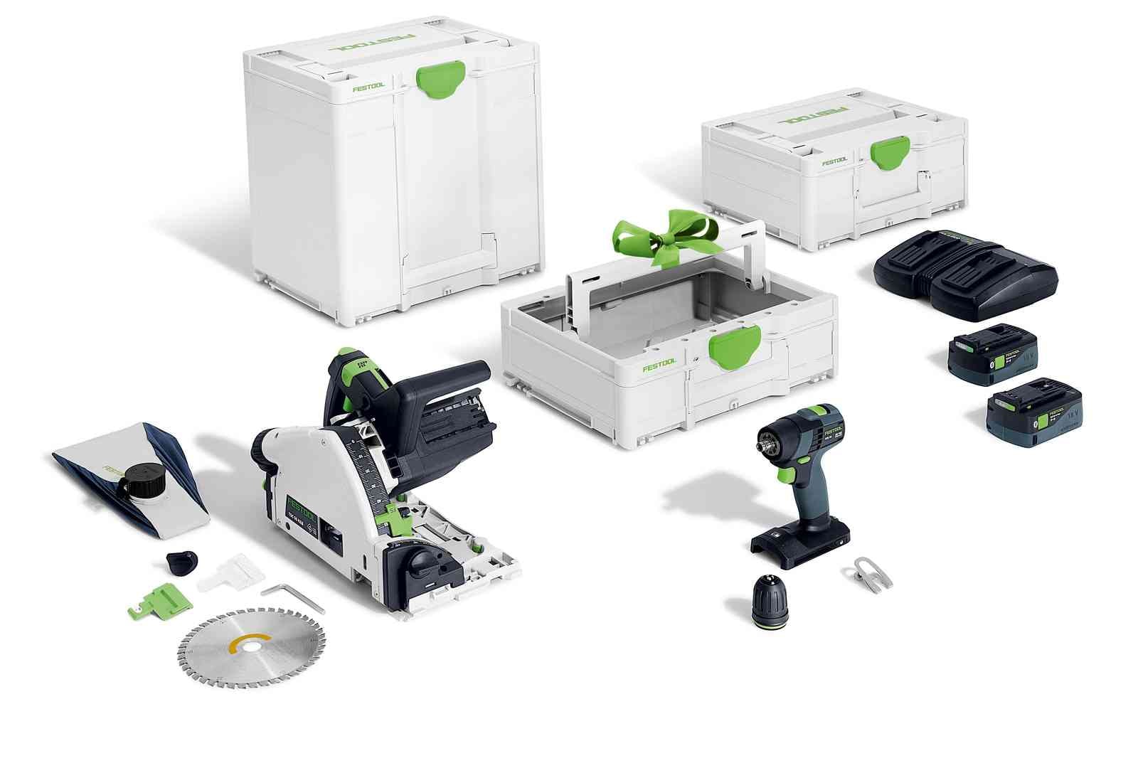 Festool 18V Kombokit Universal TSC 55 K/TXS 18/TB M 137 -