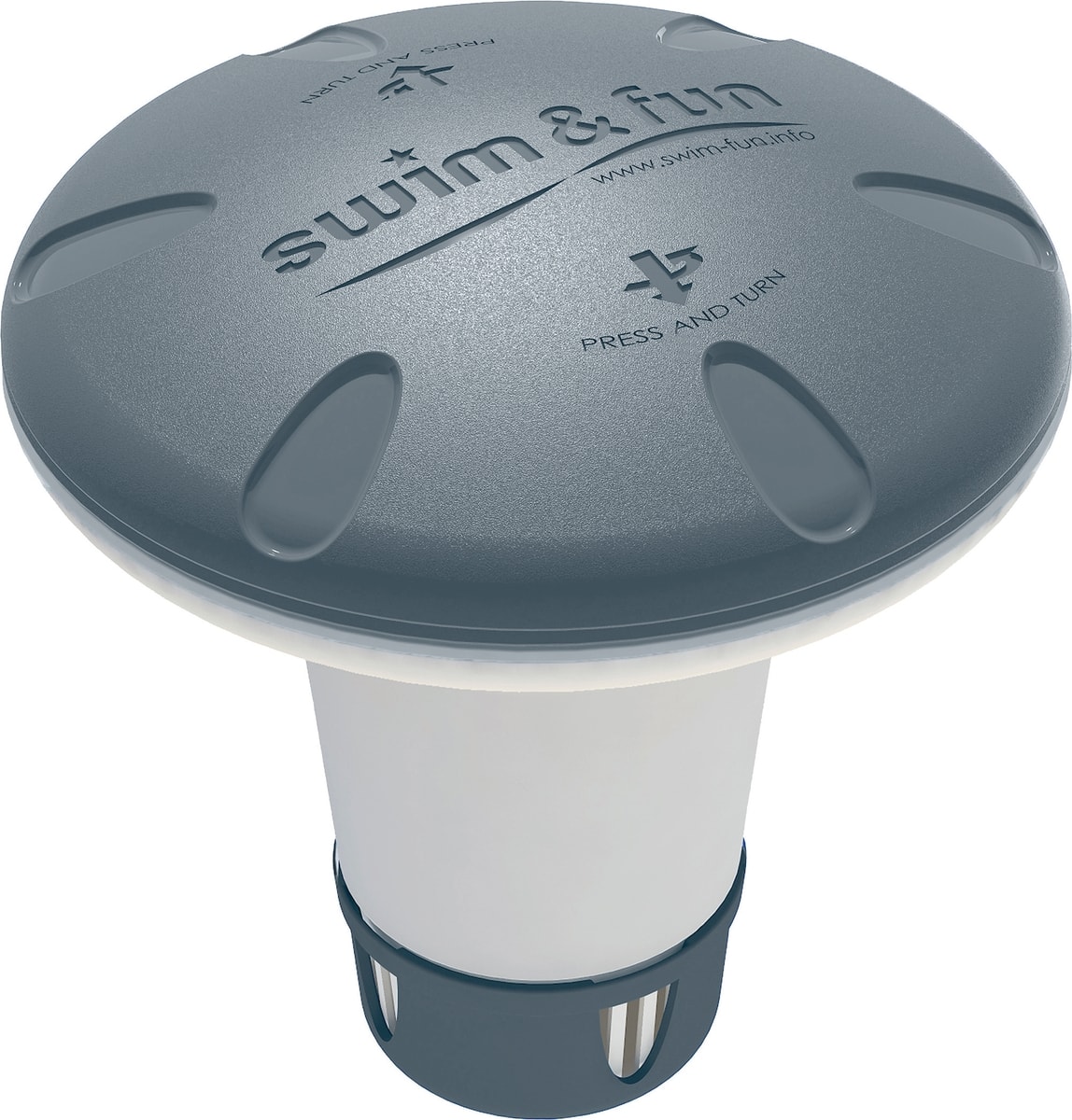 Swim & Fun Kemdispenser Grå -