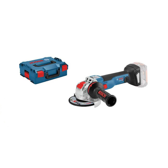 Bosch Akkukulmahiomakone, X-LOCK-kiinnitys GWX 18V-10 C Professional Solo ja L-BOXX