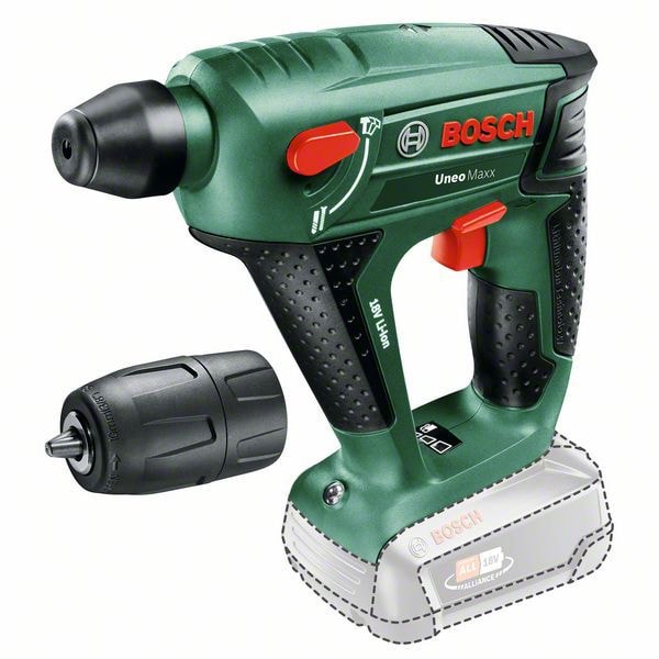 Bosch DIY Borhammer Uneo Maxx 18Vsolo Adapter