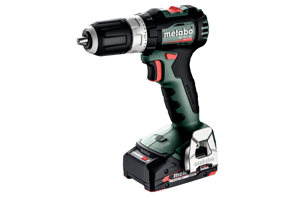 Metabo Slagborrmaskin SB 18 L BL med 2x2Ah batterier & laddare