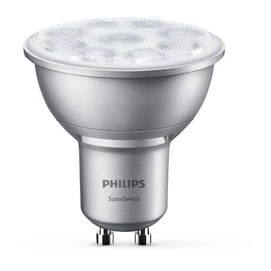 Philips Lampa Spot 3-trinns LED GU10 4.5-2.8-1.3W