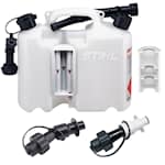 Stihl Kombikanne, transparent, holder & påfyllingssystem, 5 l/3 l Kanner og påfyllingssystem