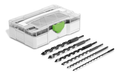 Festool Träspiralborrset SB CE i sats 6-16mm 6 delar