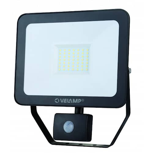 Velamp Projektør LED m/bevægelsessensor 50W 6500K