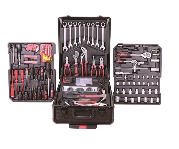 Demoto Tools Verktygsväska på hjul 186 delar