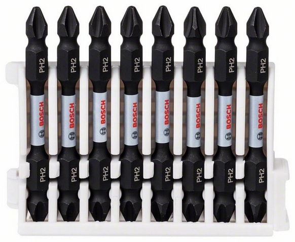 Bosch Impact Control skrutrekkerbits, pakke, 8 stk.