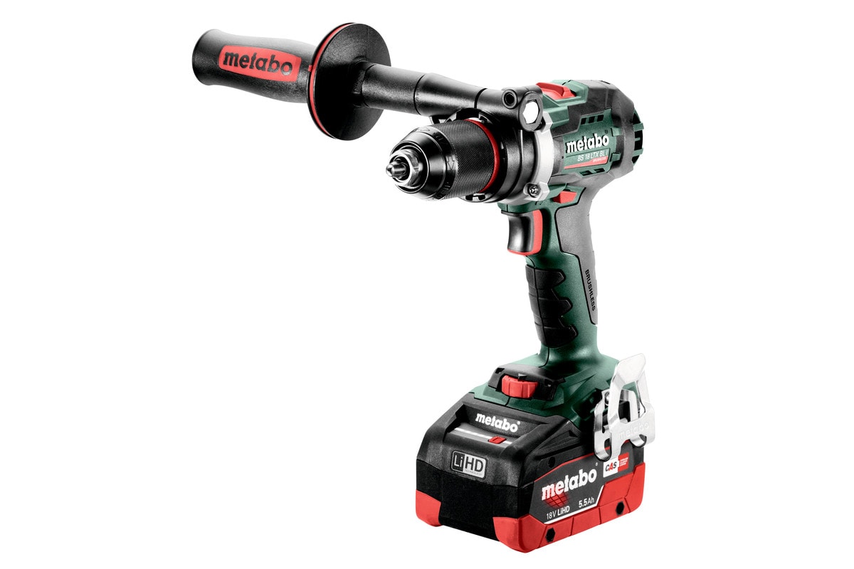 Metabo Skruvdragare BS 18 LTX BL I med 2x5,5Ah batterier & laddare