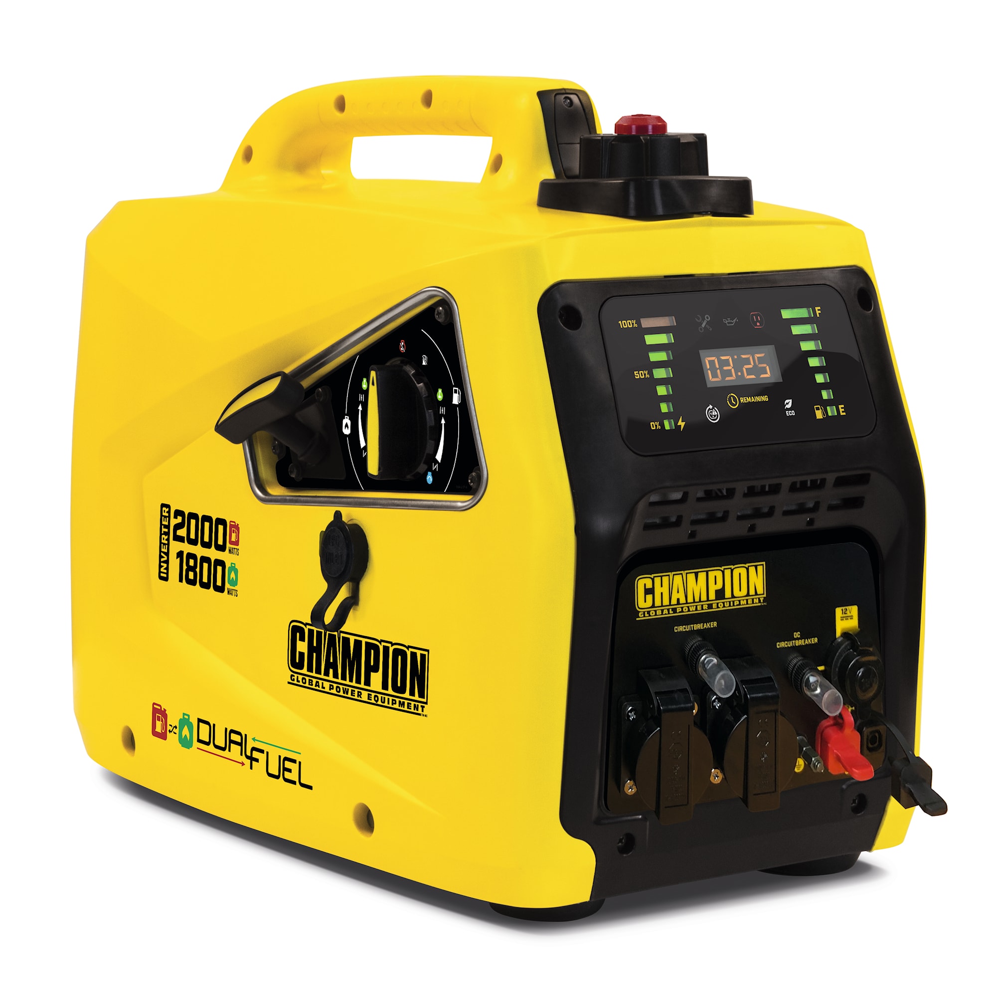 Champion invertteri-aggregaatti 82001i 2kW Dual Fuel -