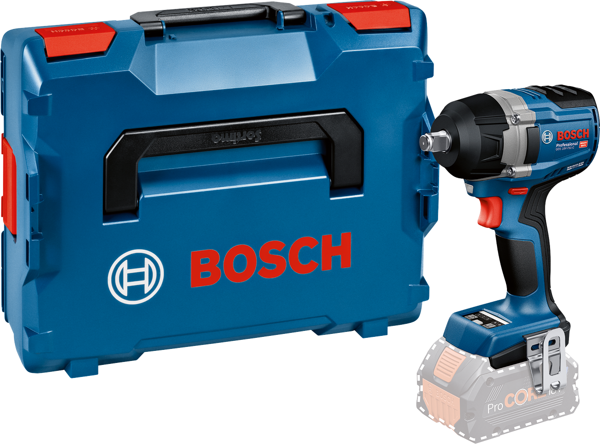 Bosch Mutterdragare GDS 18V-750 C L-Boxx